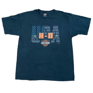 Vintage Men’s Size XL Harley Davidson Double Sided T Shirt Chambersburg PA‎